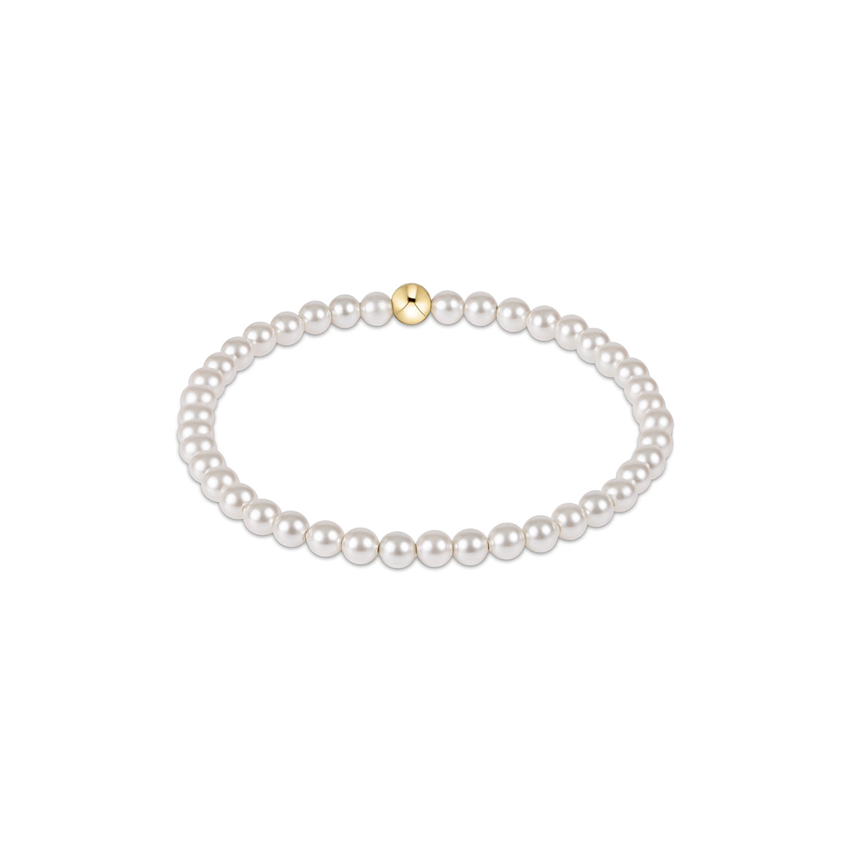 Classic Pearl 4mm Bead Bracelet
