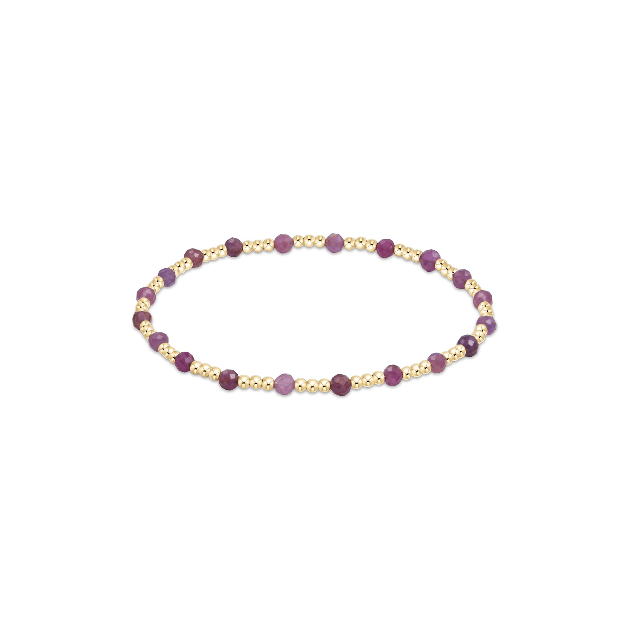 enewton Extends - Gemstone Gold Sincerity Pattern - Ruby