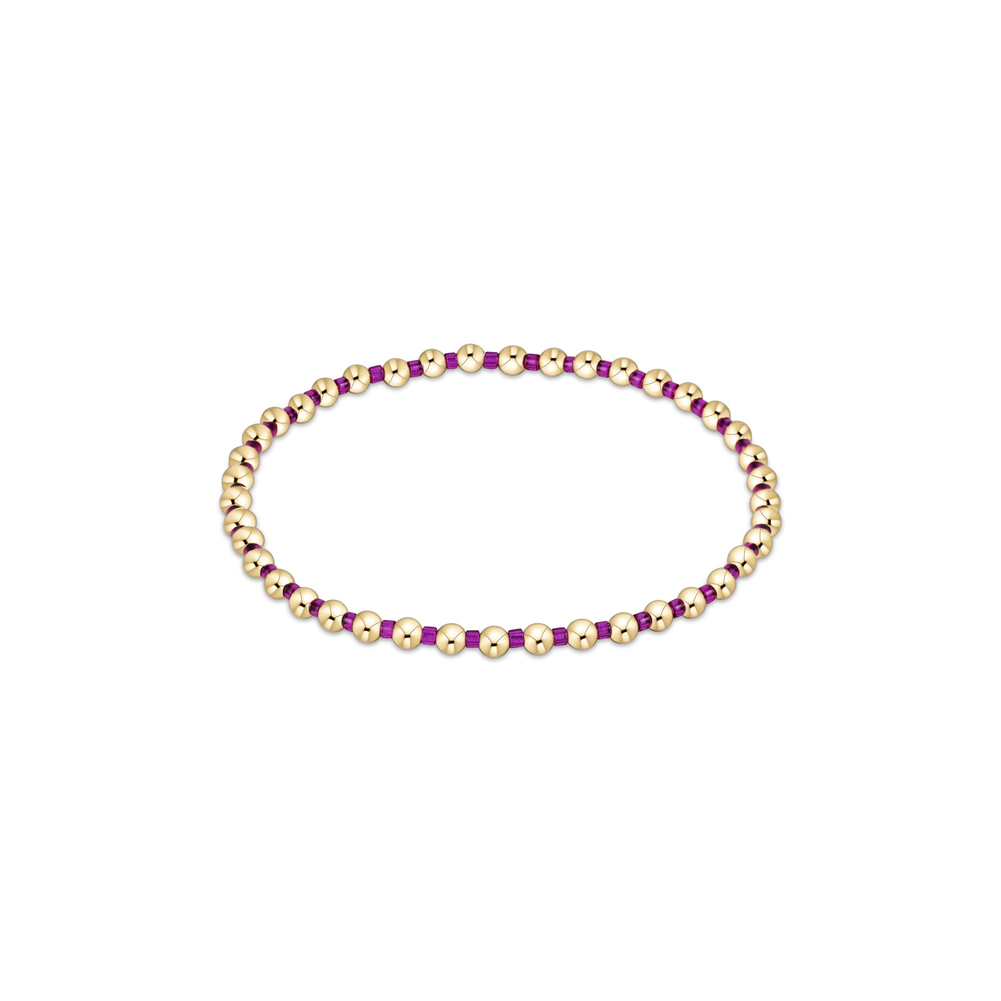 Hope Grateful Bracelet - Fuchsia
