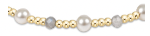 Pearl Sincerity Pattern 4mm Bead Bracelet - LABRADORITE
