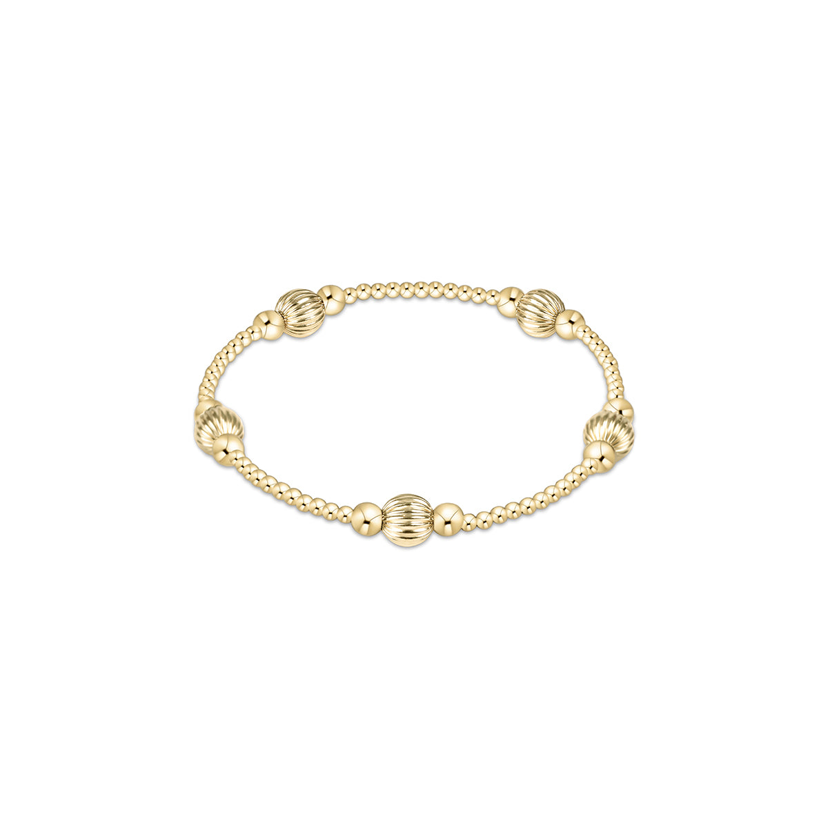 Purpose Dignity 6mm Bead Bracelet - Gold