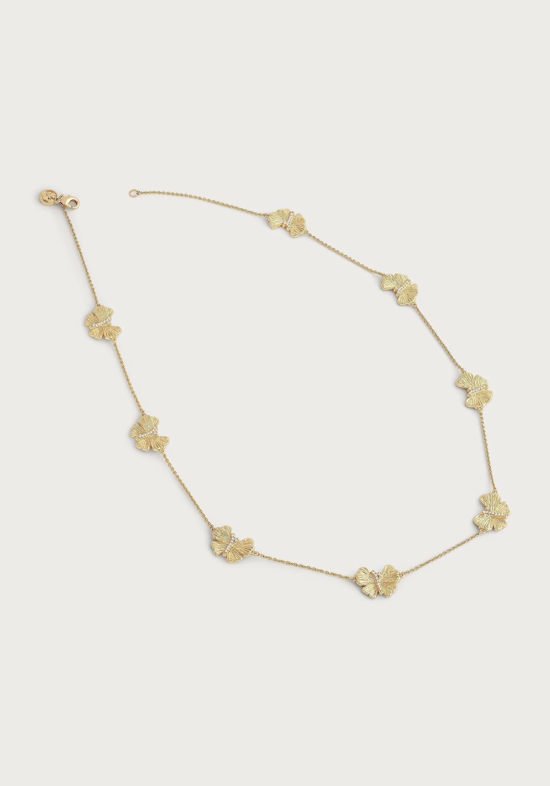 Butterfly Station Necklace