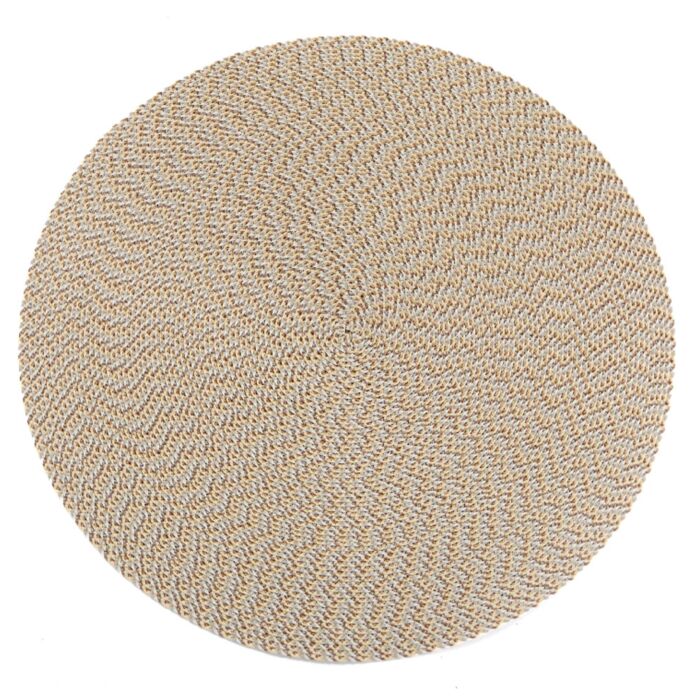 CORK IKAT WEAVE PLACEMAT RD 15"