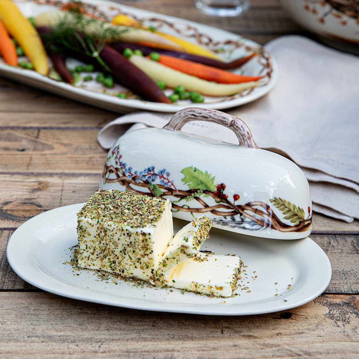 Forest Walk Butter Dish