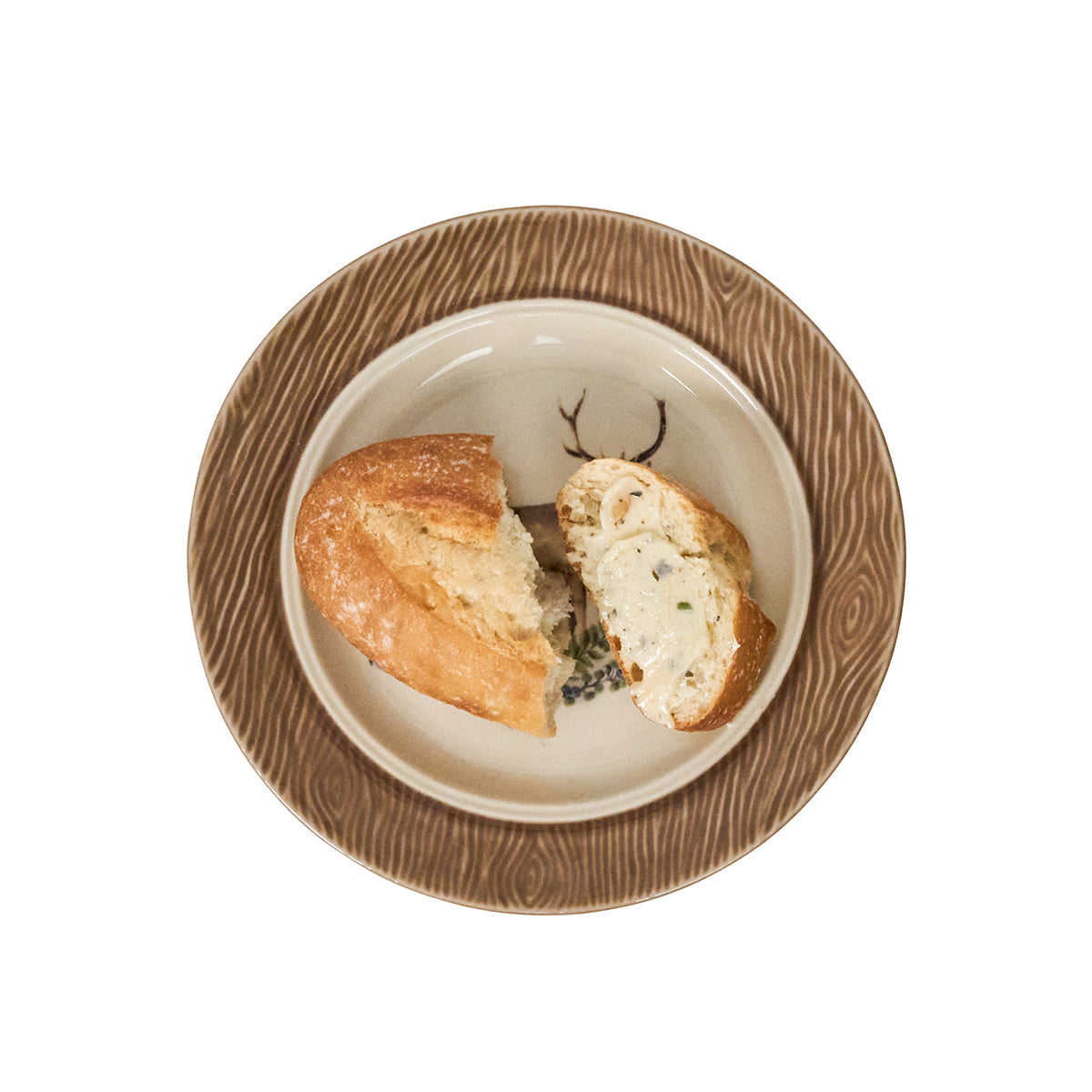 Forest Walk Stag Dessert/Salad Plate