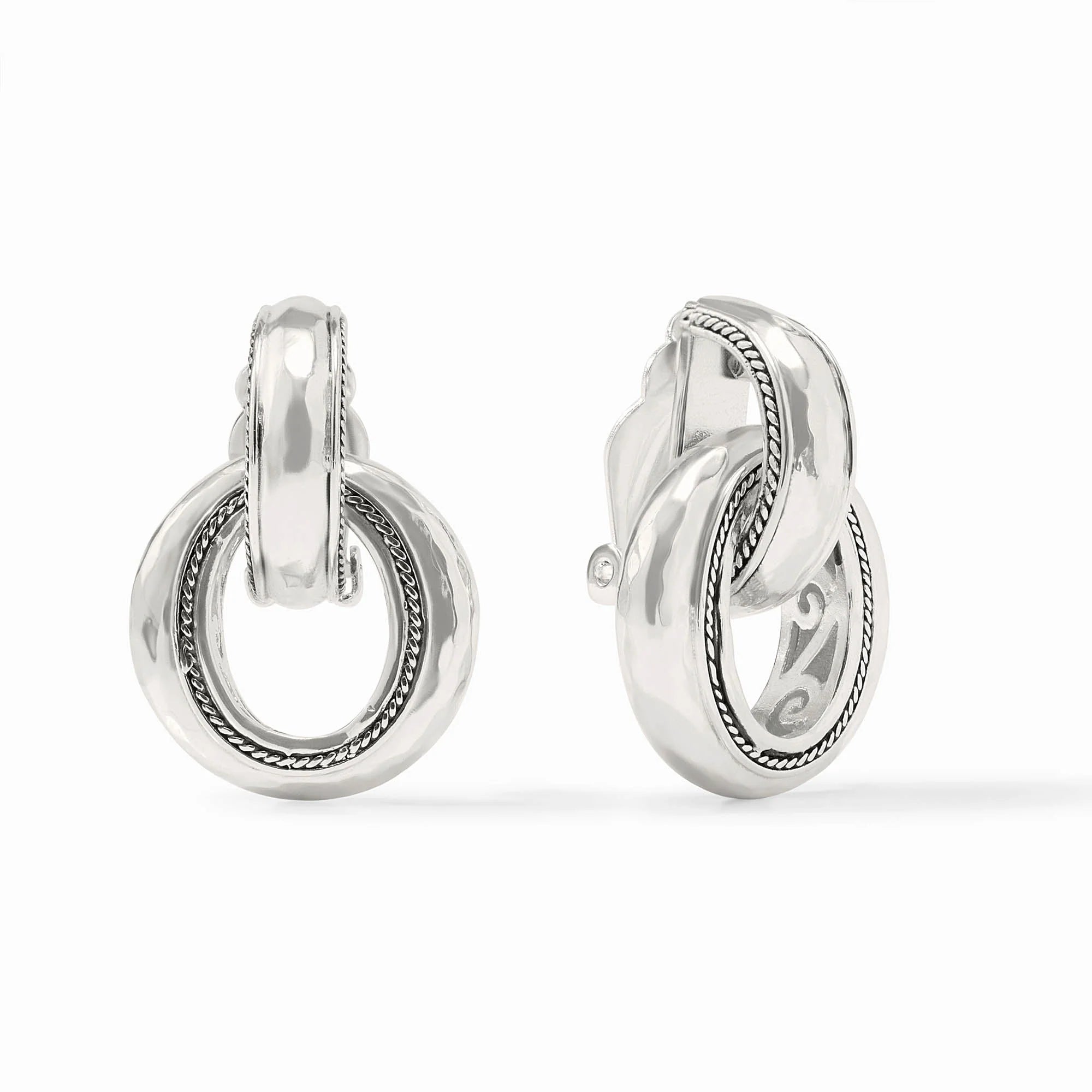 Cannes Doorknocker Clip Silver