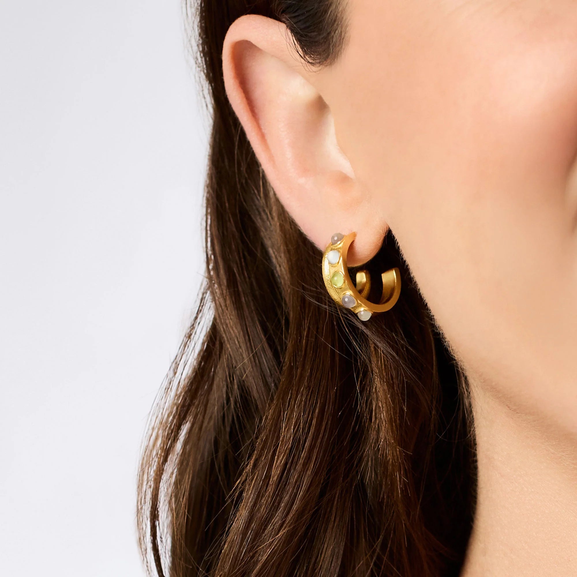 Cobblestone Double Hoop