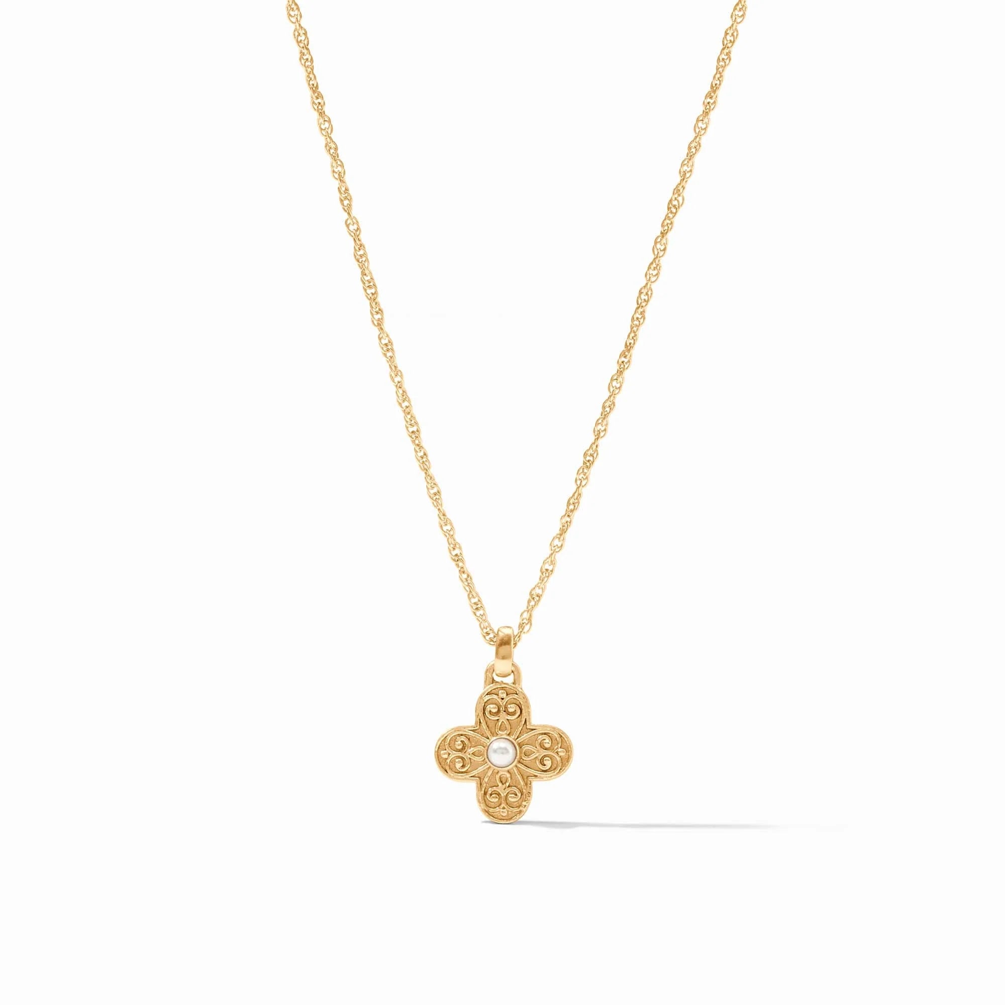 Corinth Delicate Necklace Pearl