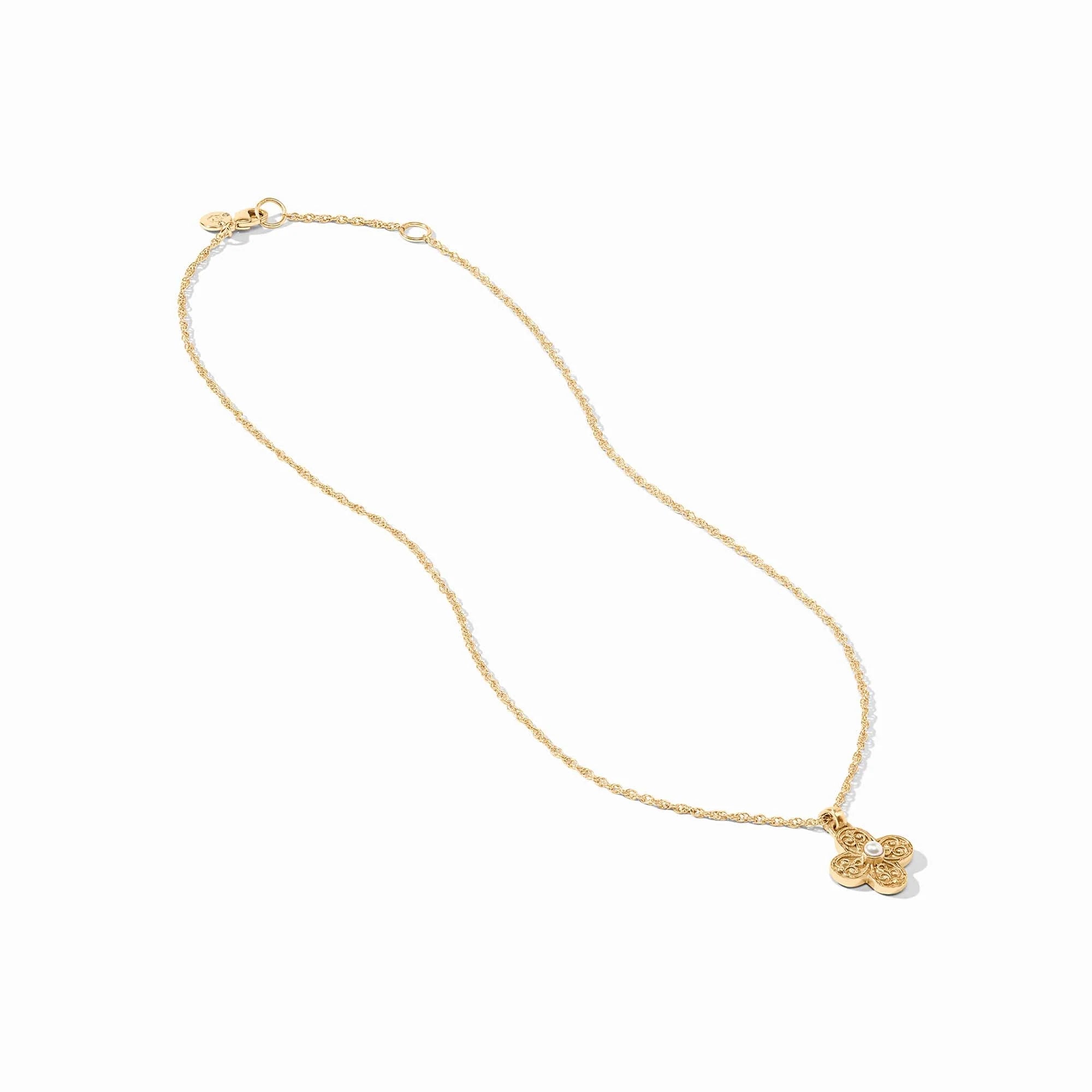 Corinth Delicate Necklace Pearl