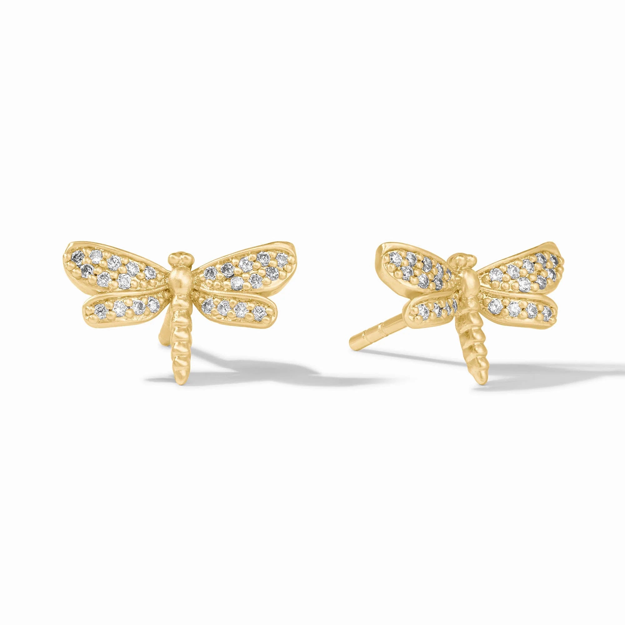 Dragonfly Pavé Stud