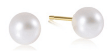 Classic Ball Stud - Pearl