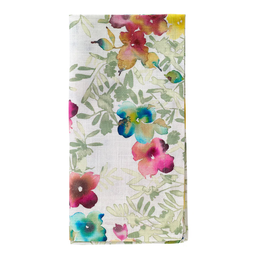 Enchanted Garden Floral Napkin