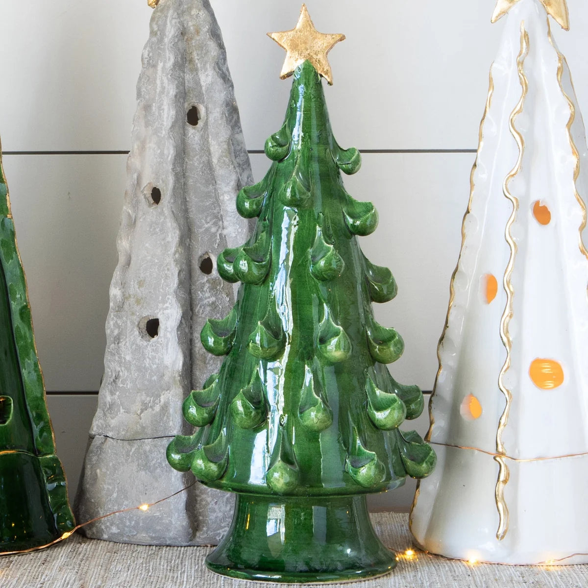 Foresta Green Medium Tree with Gold Star