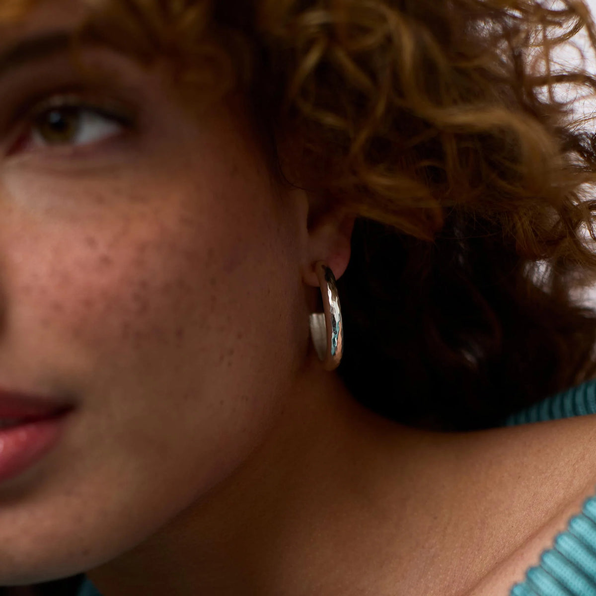 Havana Hoop Silver