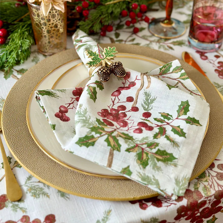 Holly Berry Napkin