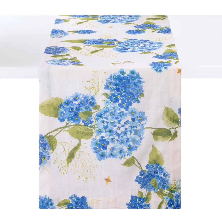 Blue Hydrangea Runner