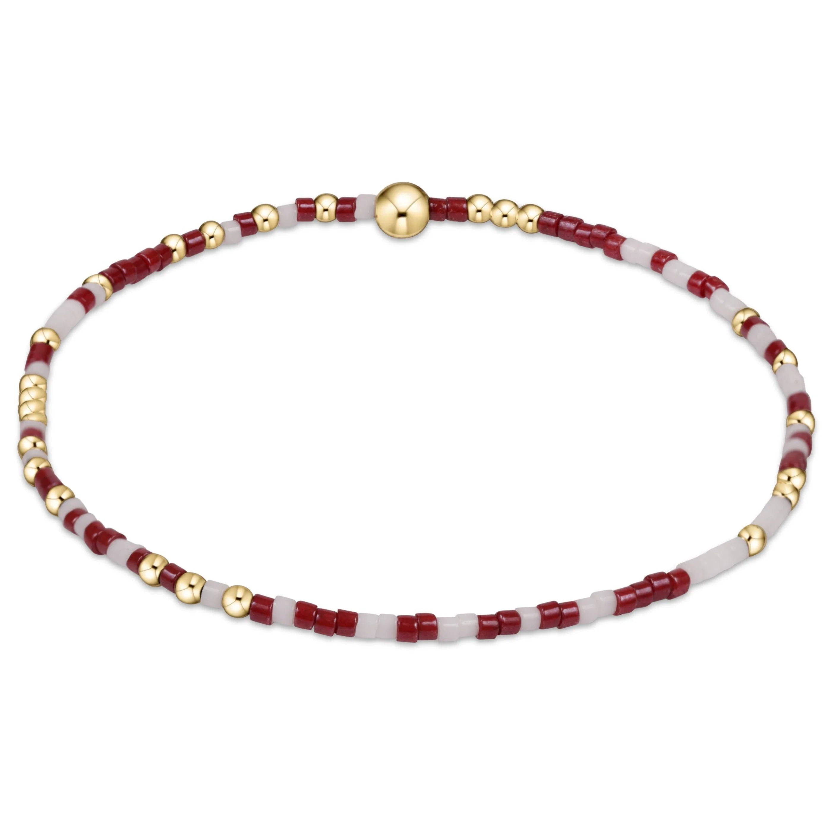 gameday hope unwritten bracelet - wine-white