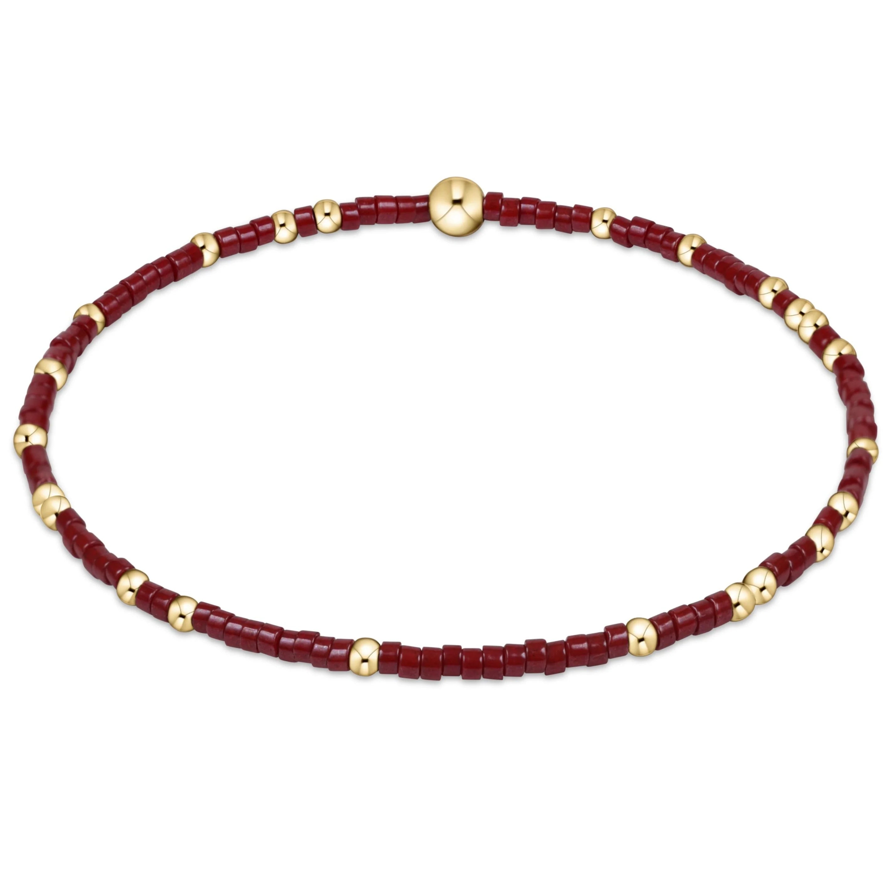 gameday hope unwritten bracelet - wine