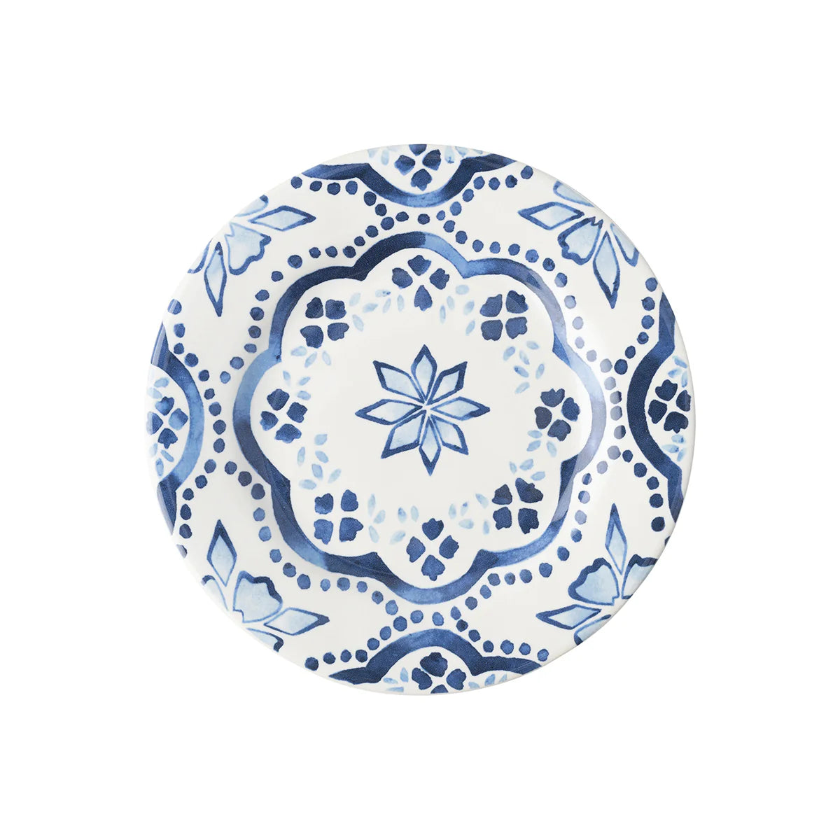 Iberian Side/Cocktail Plate - Indigo
