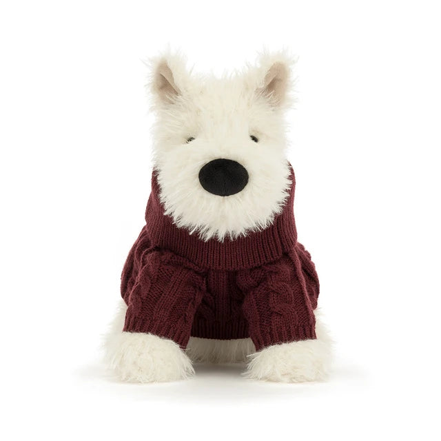 Munro Scottie Dog 'Winter Jumper'