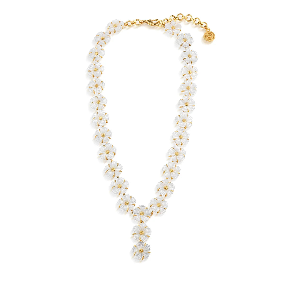 Mermaid Garden Petite Riviere Convertible Necklace, 16" - MOP