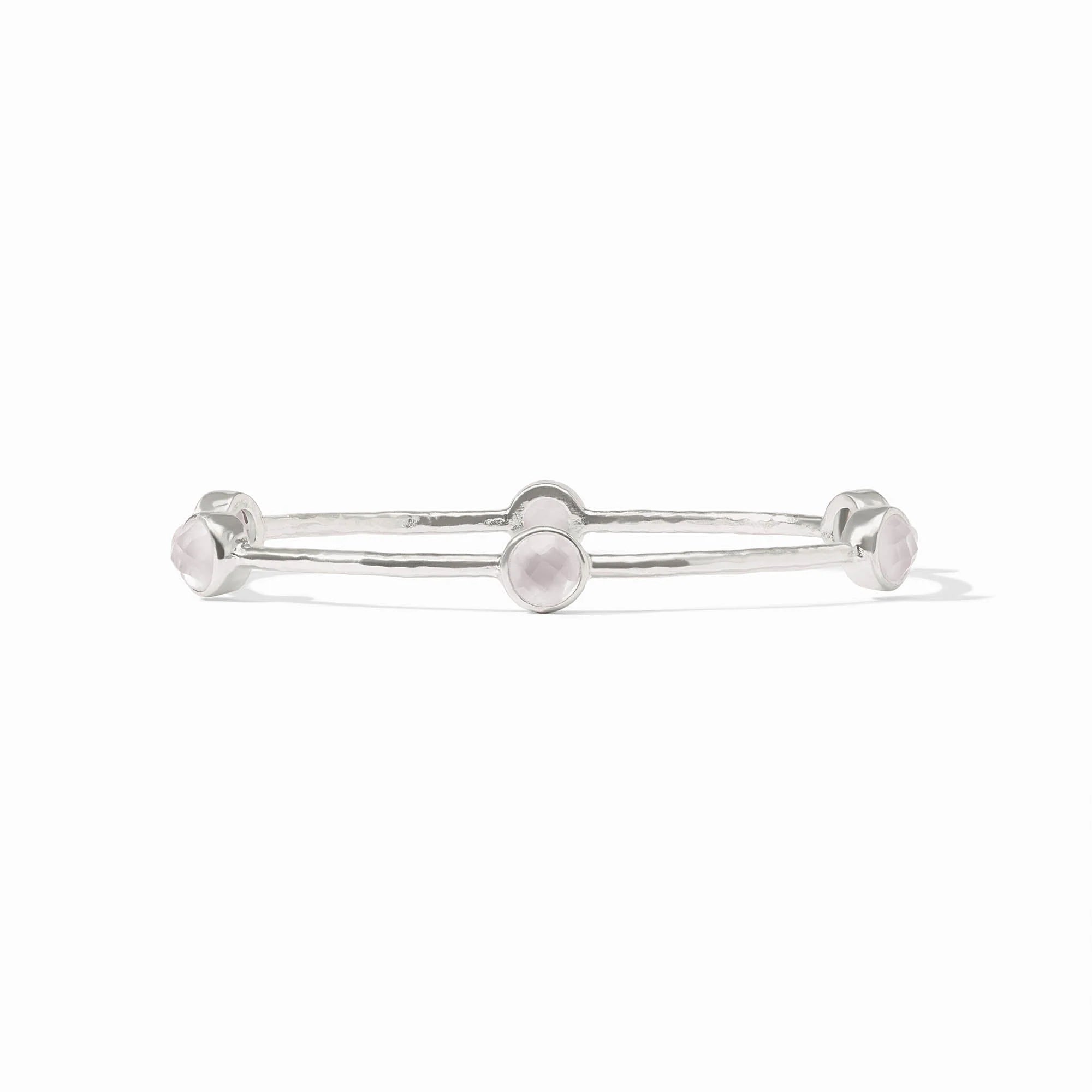 Milano Luxe Bangle Silver
