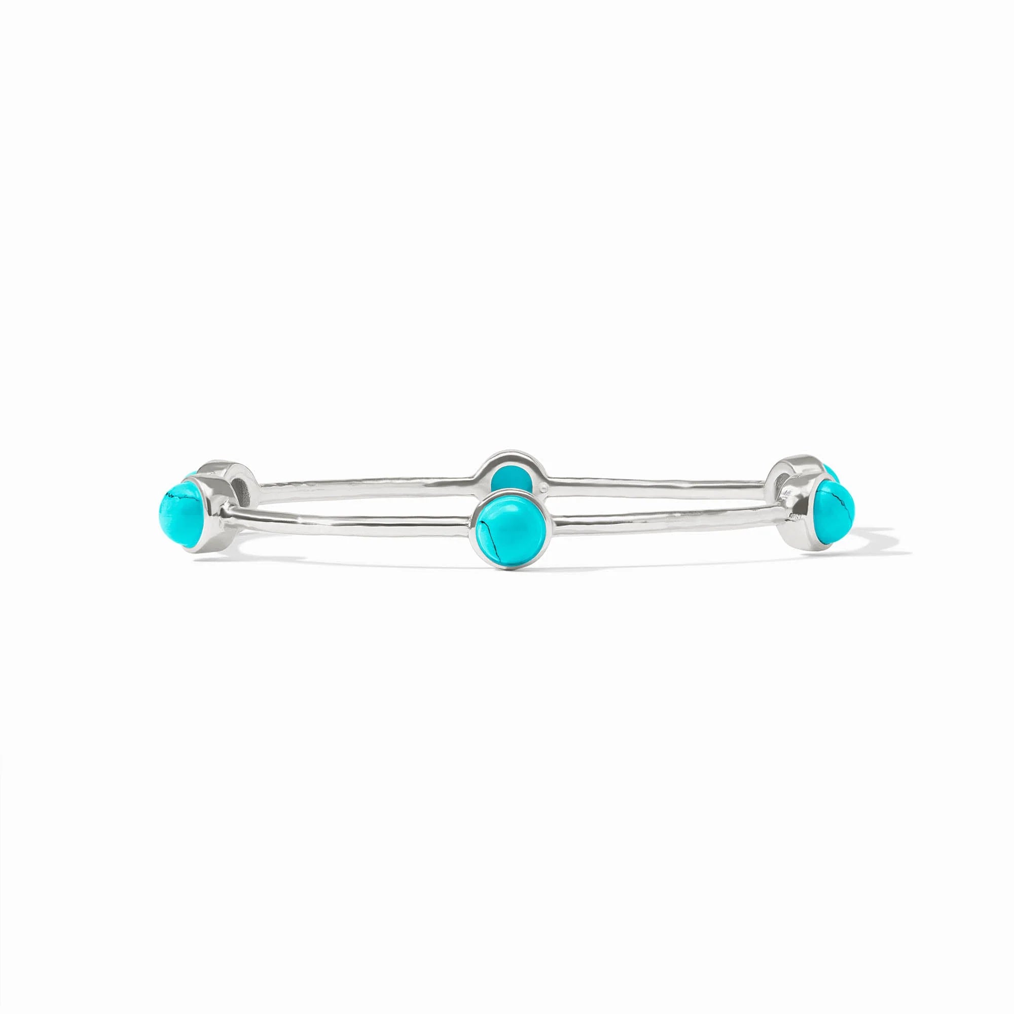 Milano Luxe Bangle Silver