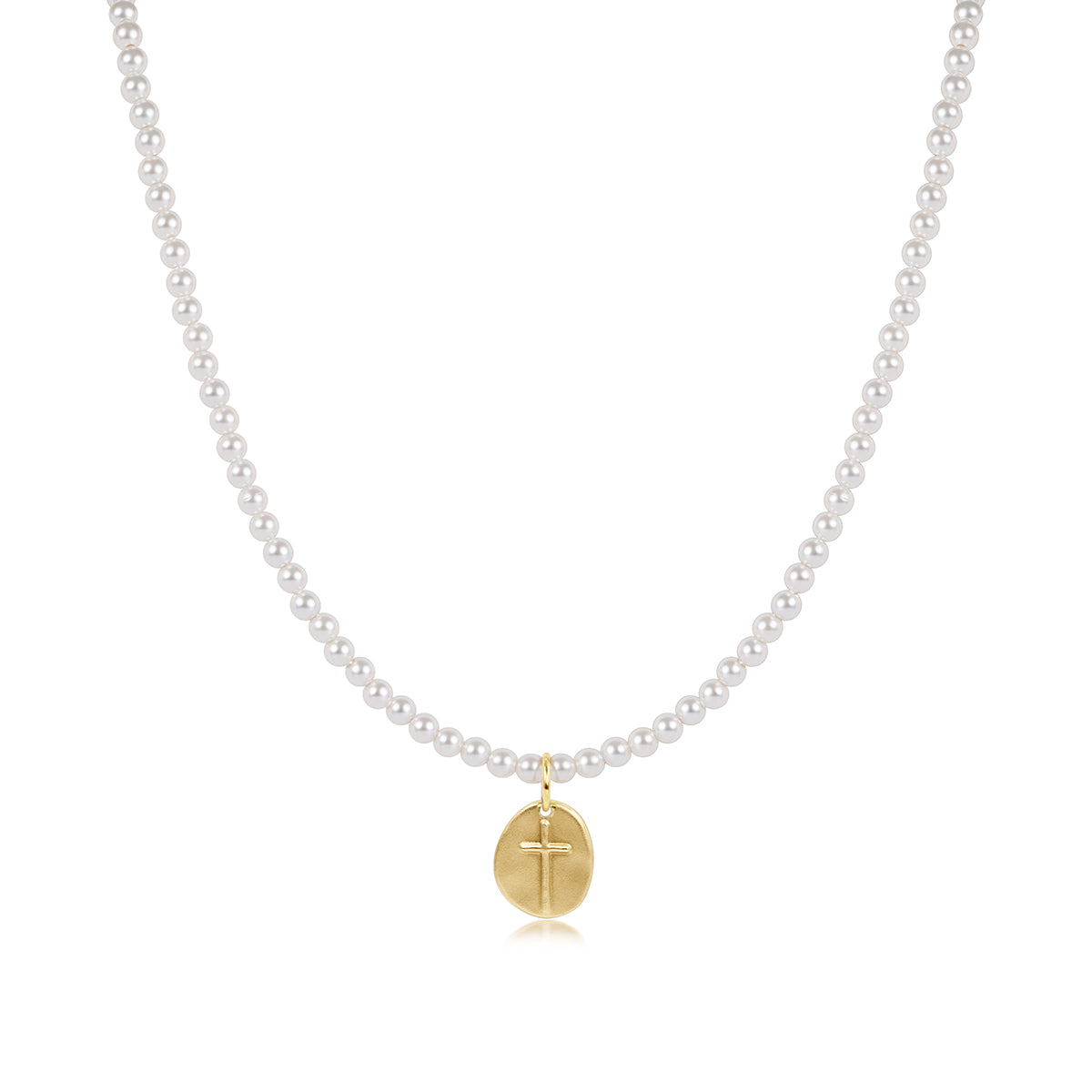 17" Choker Classic Pearl 3mm Bead - Inspire Small