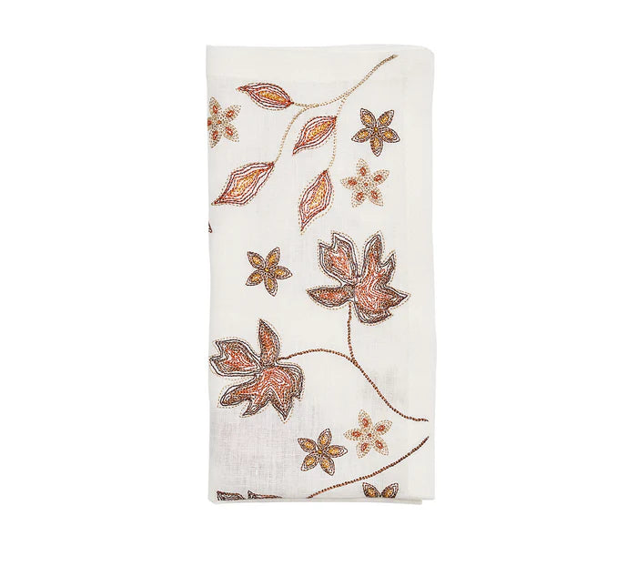 Maple Hues Napkin in White & Multi Napkin