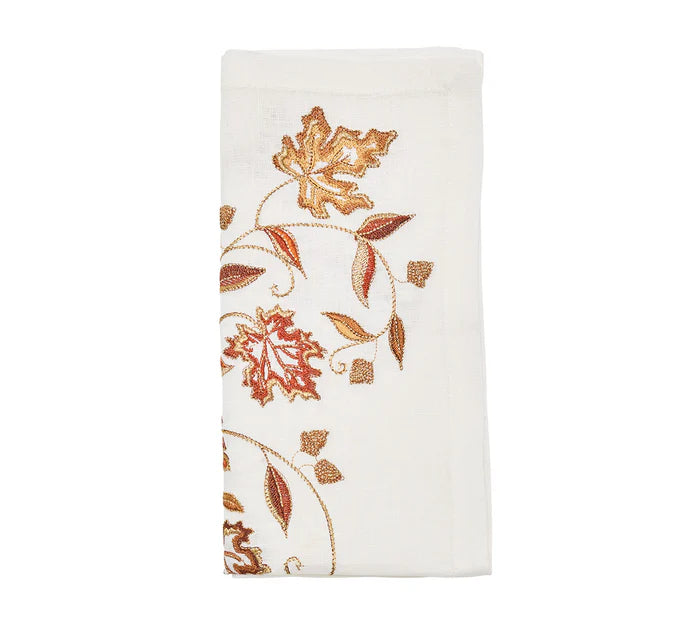 Harvest Napkin in White & Multi