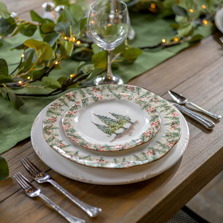 Natale Salad Dessert Plate