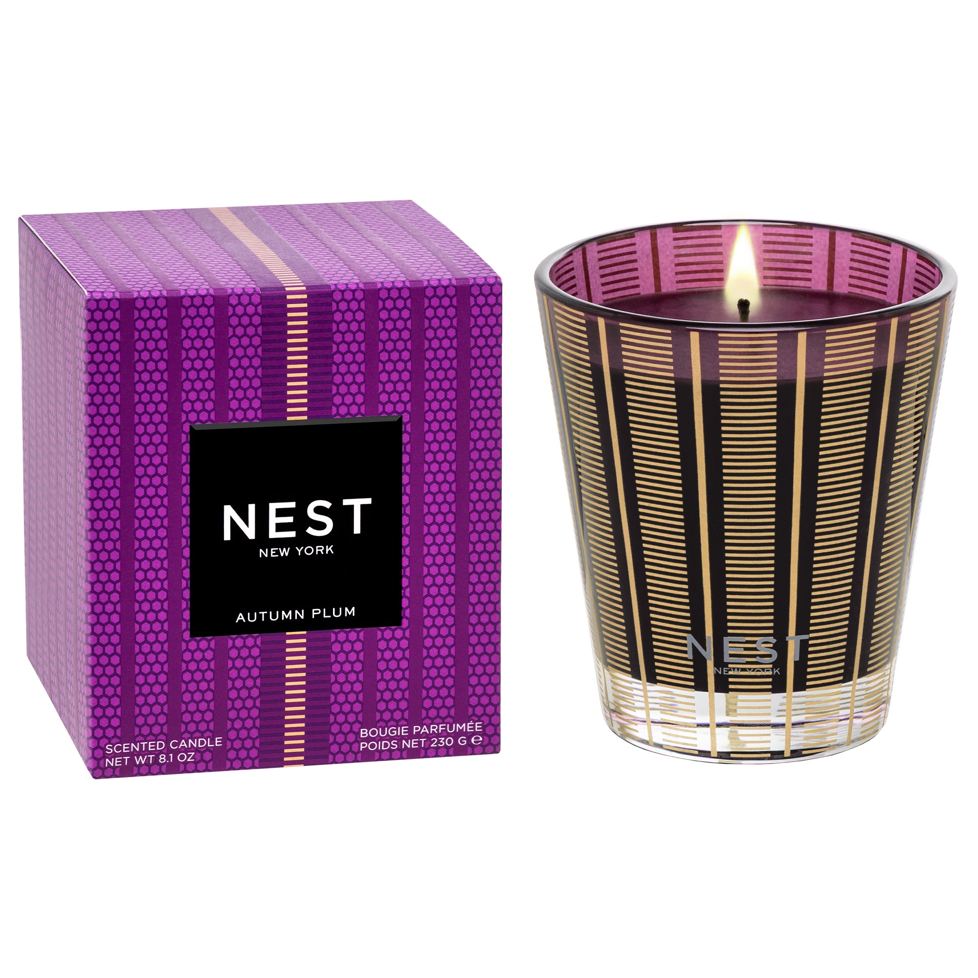 Autumn Plum Classic Candle