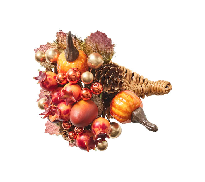 Cornucopia Napkin Ring in Multi