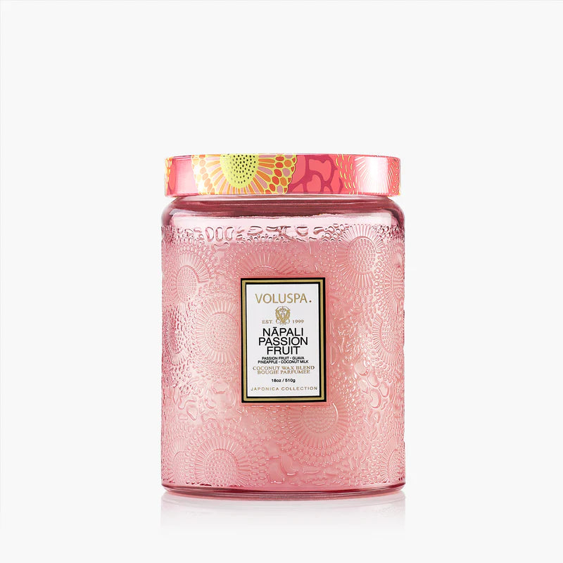 Nāpali Passion Fruit Large Jar Candle