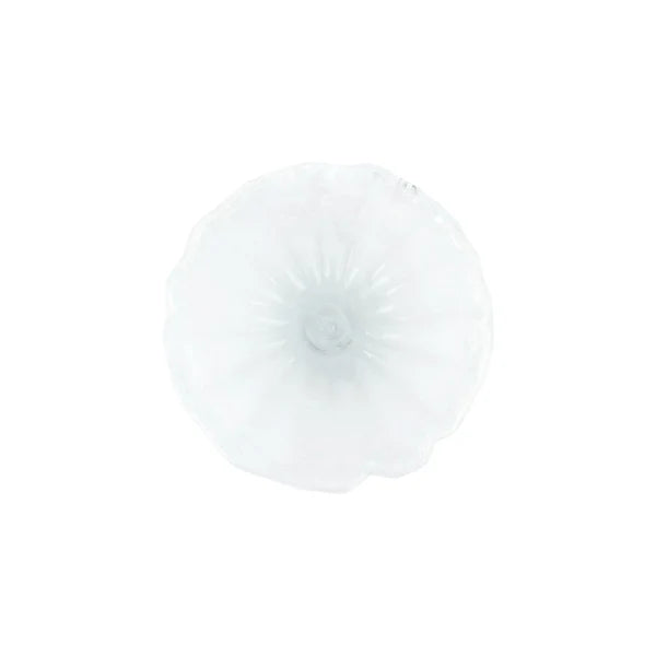 Onda Glass White Small Bowl