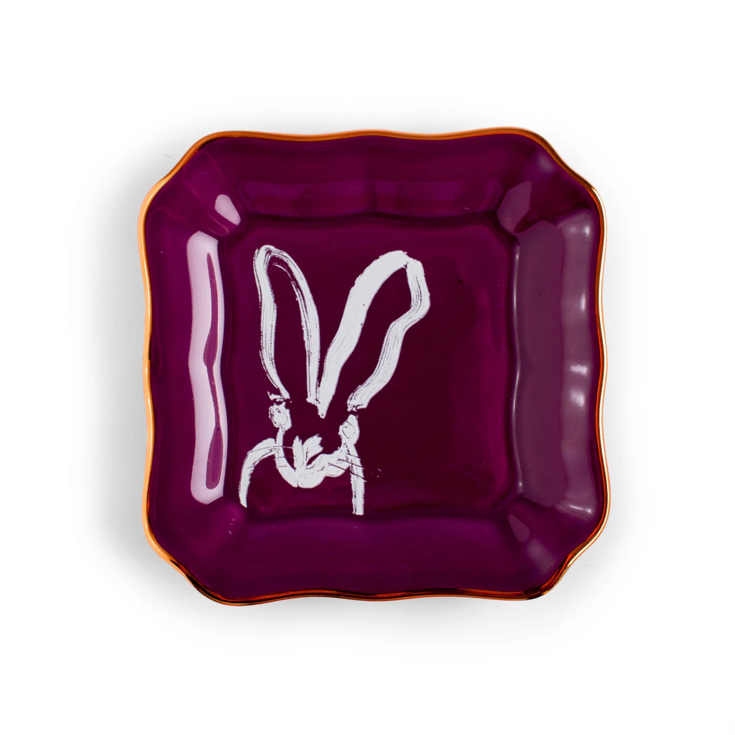 Hunt Slonem’s Bunny Portrait Plate