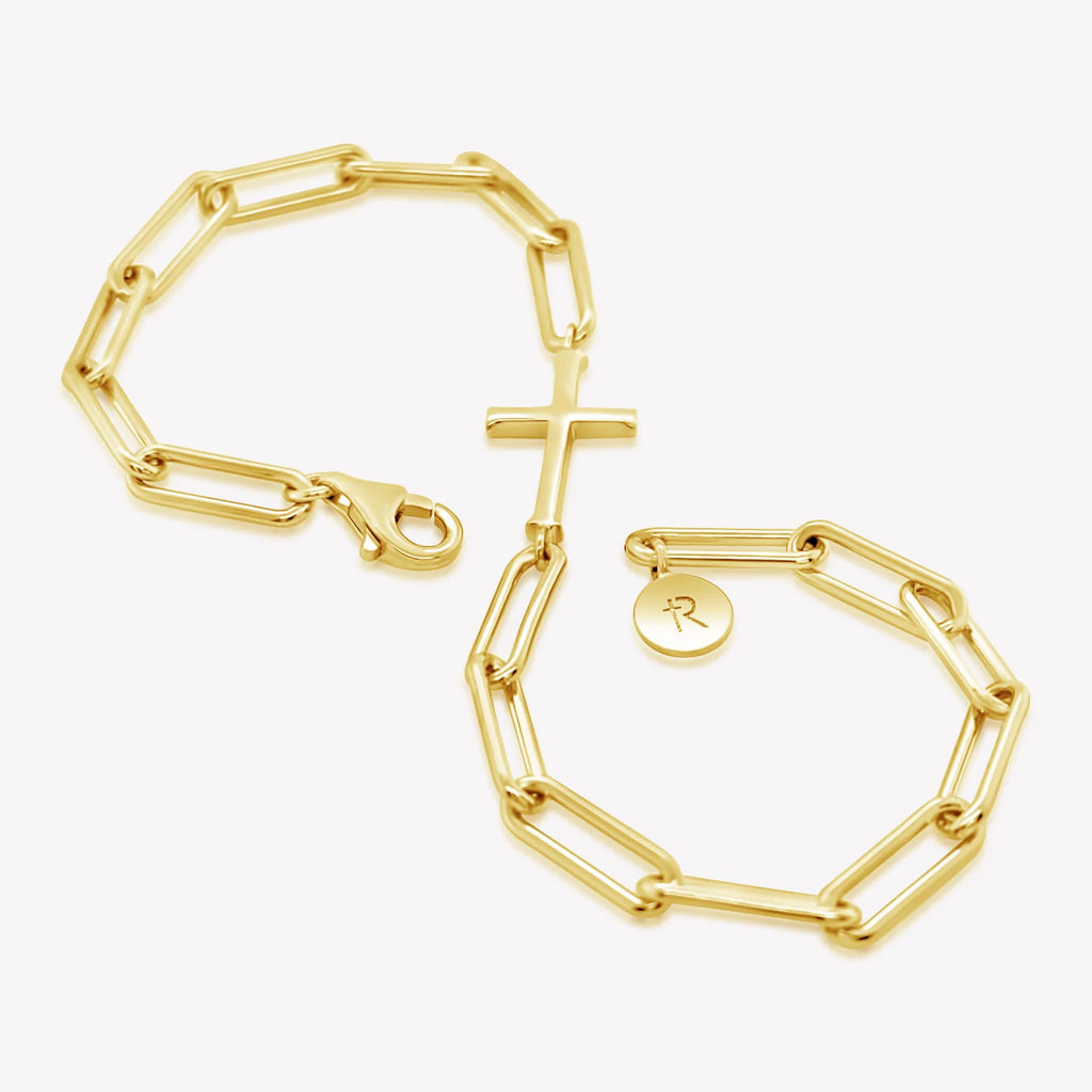 Chain Breaker Cross Bracelet