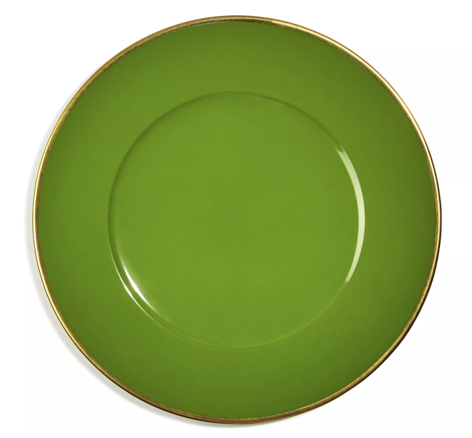 Anna Weatherley Green Charger