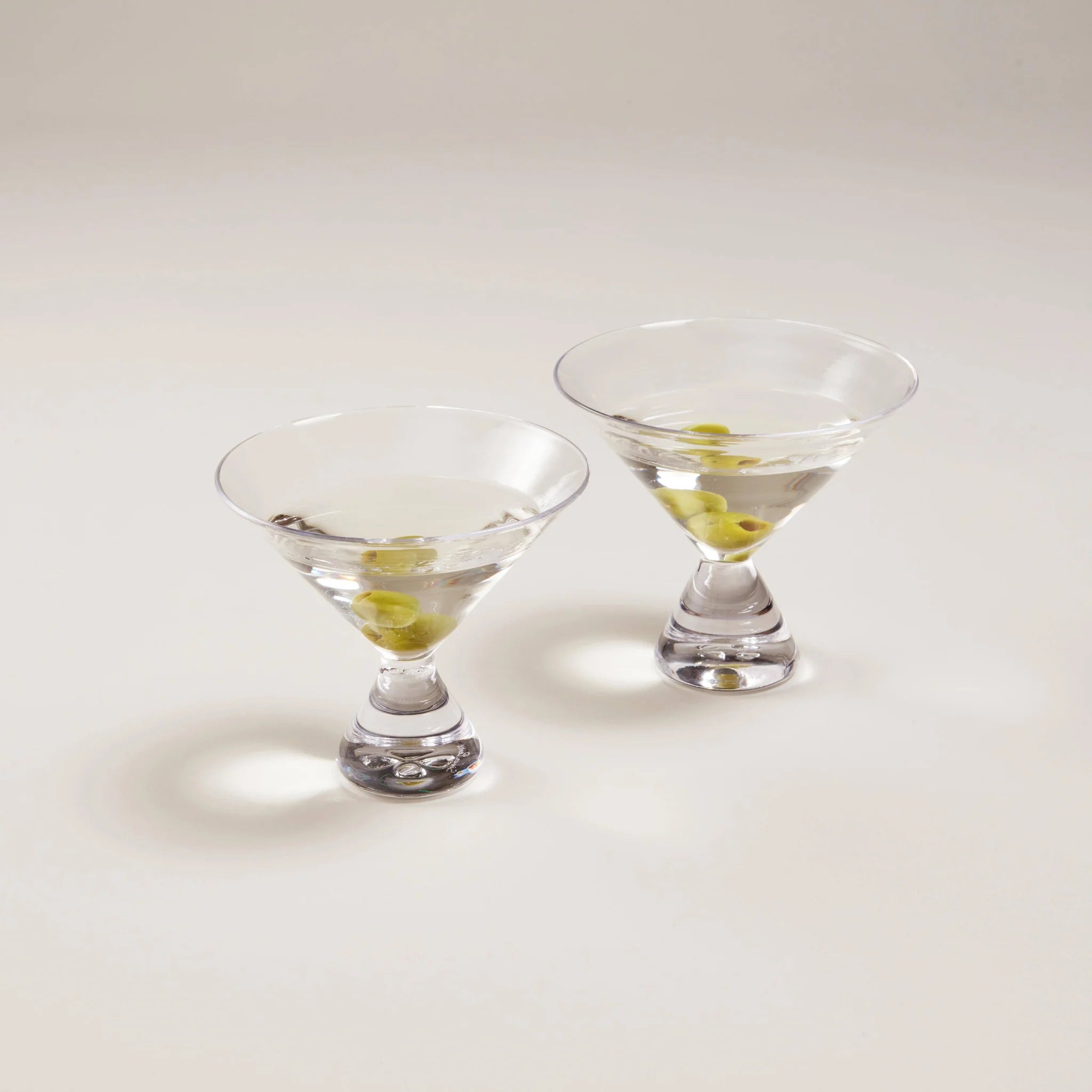 Westport Stemless Martini Glass & Shaker Gift Set