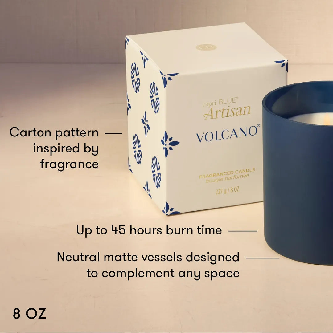Volcano Terrazza Velluto Boxed Tumbler Candle