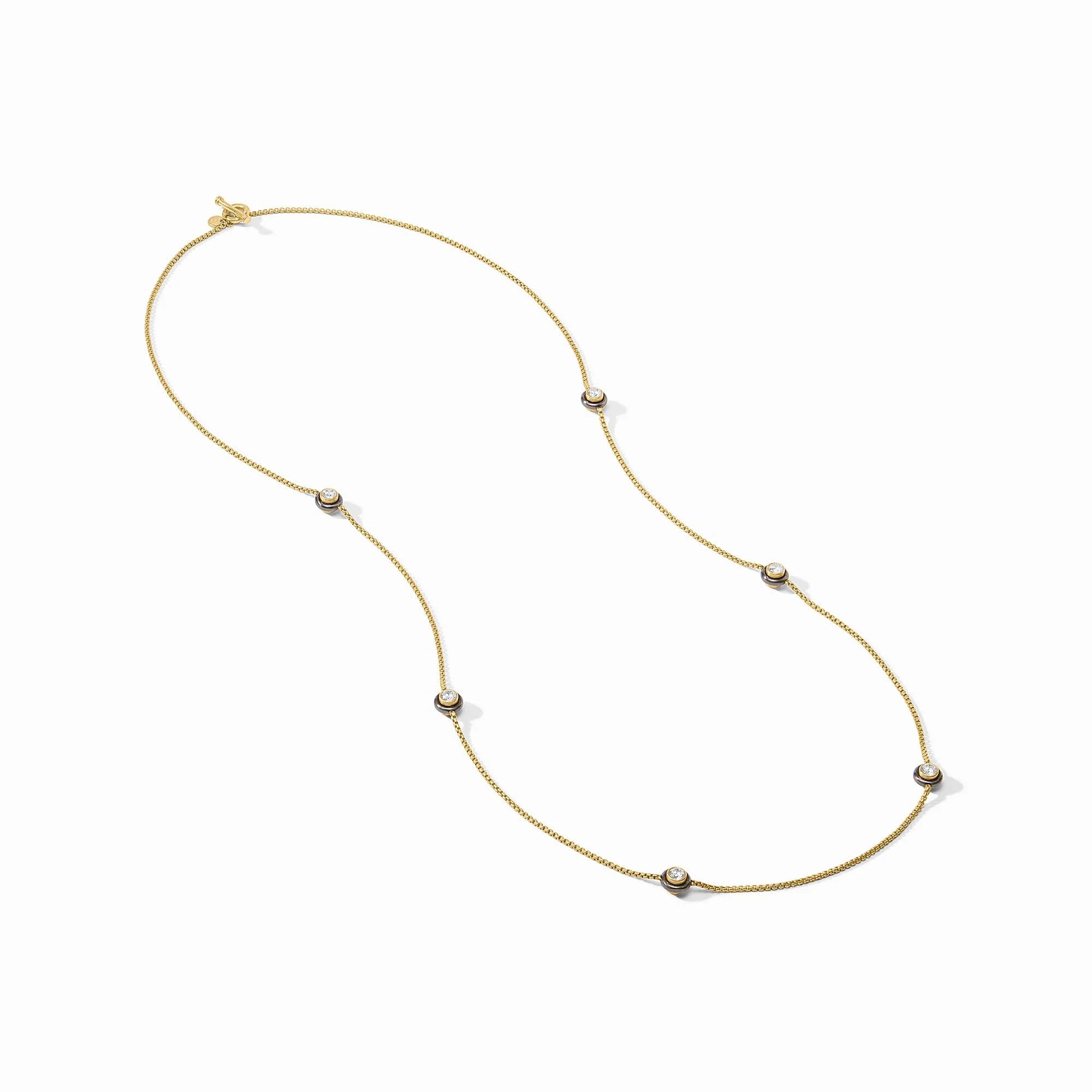 Tribeca Station Necklace Mixed Metal
