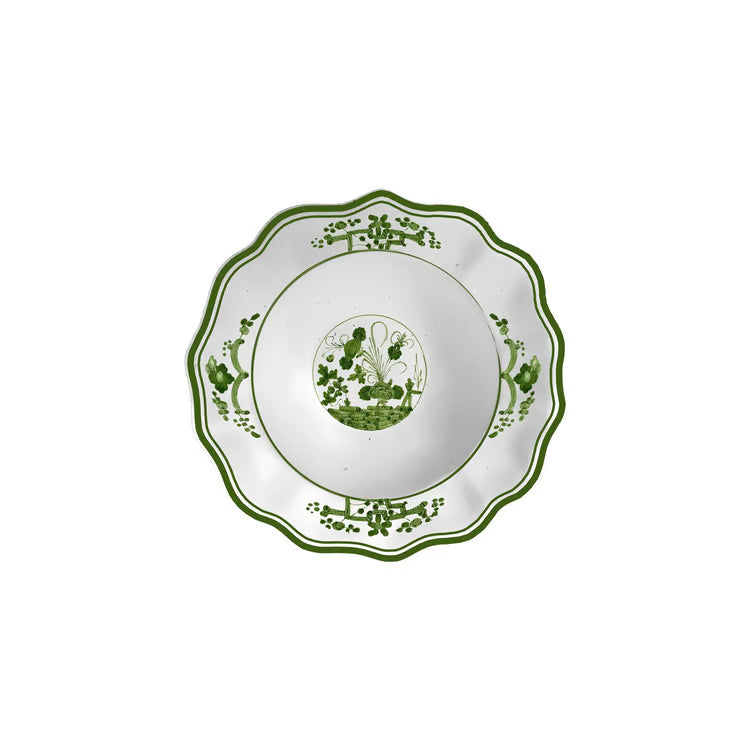 VIDA Faenza Mini Bowl (Green and White)