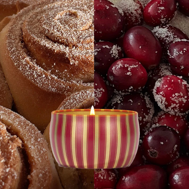Velvet Rouge Holiday Tin Candle