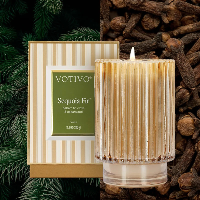 Sequoia Fir Holiday Candle