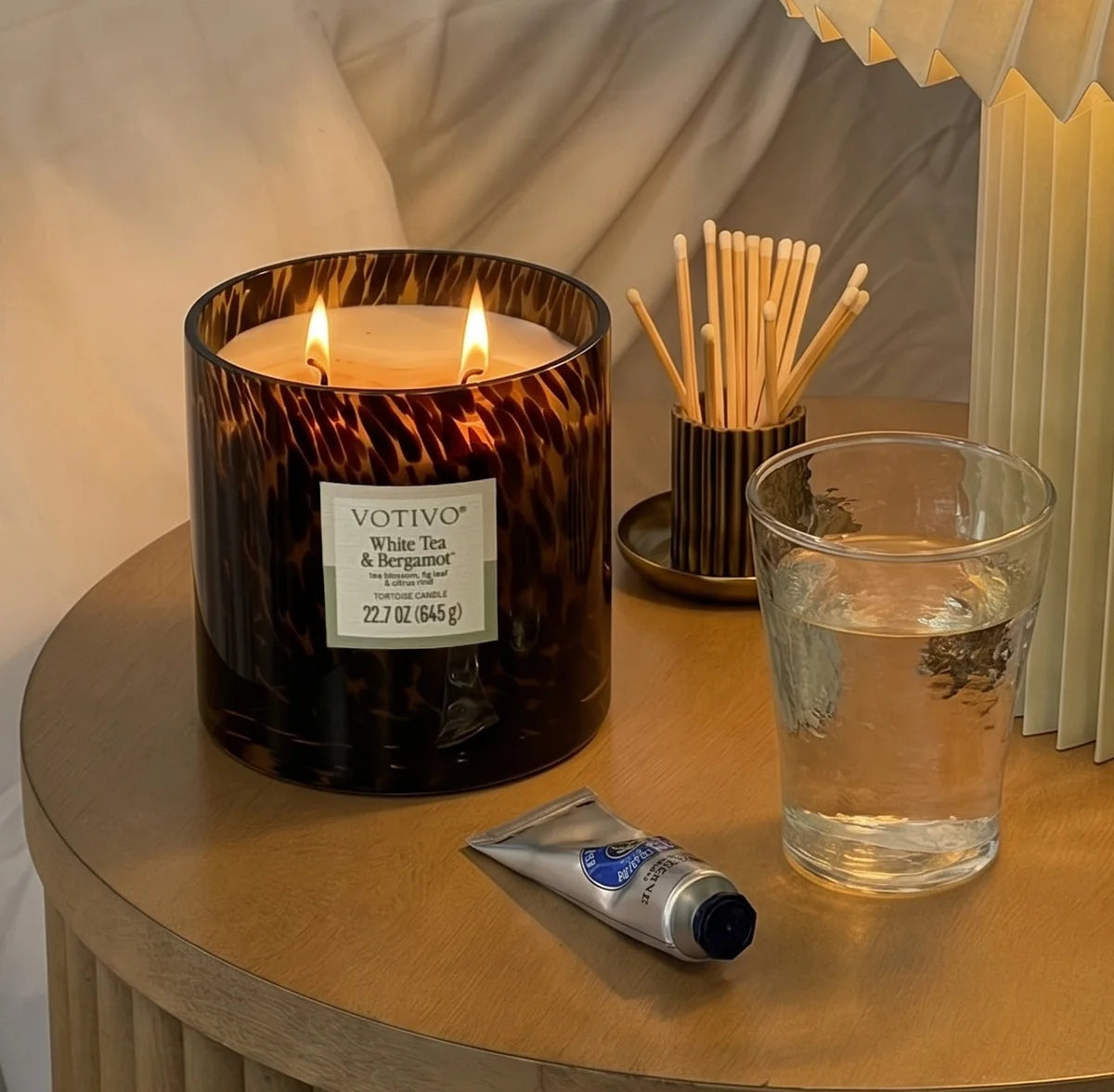 White Tea & Bergamot Tortoise Candle