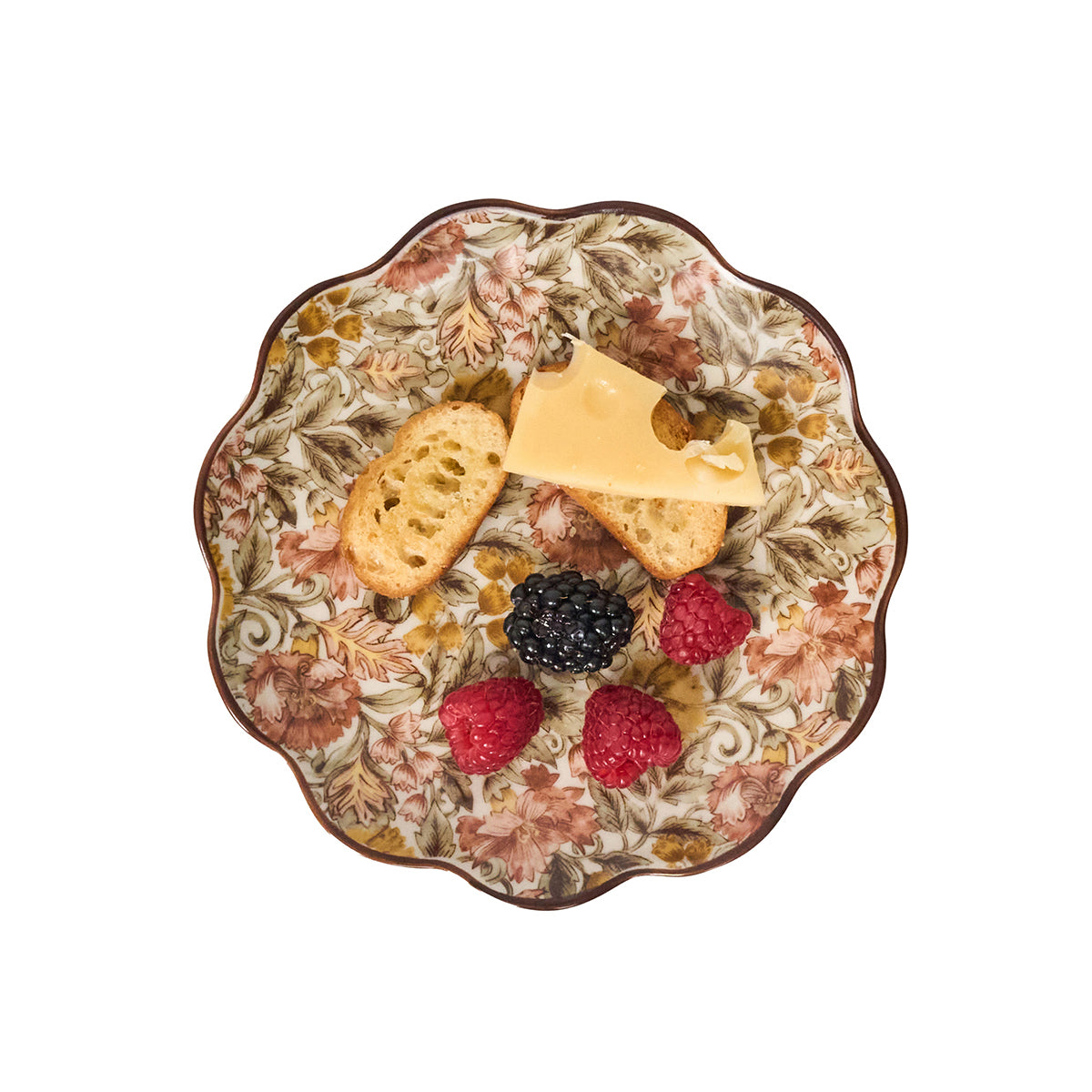 Willa Cocktail Plate Set/4 - Amber