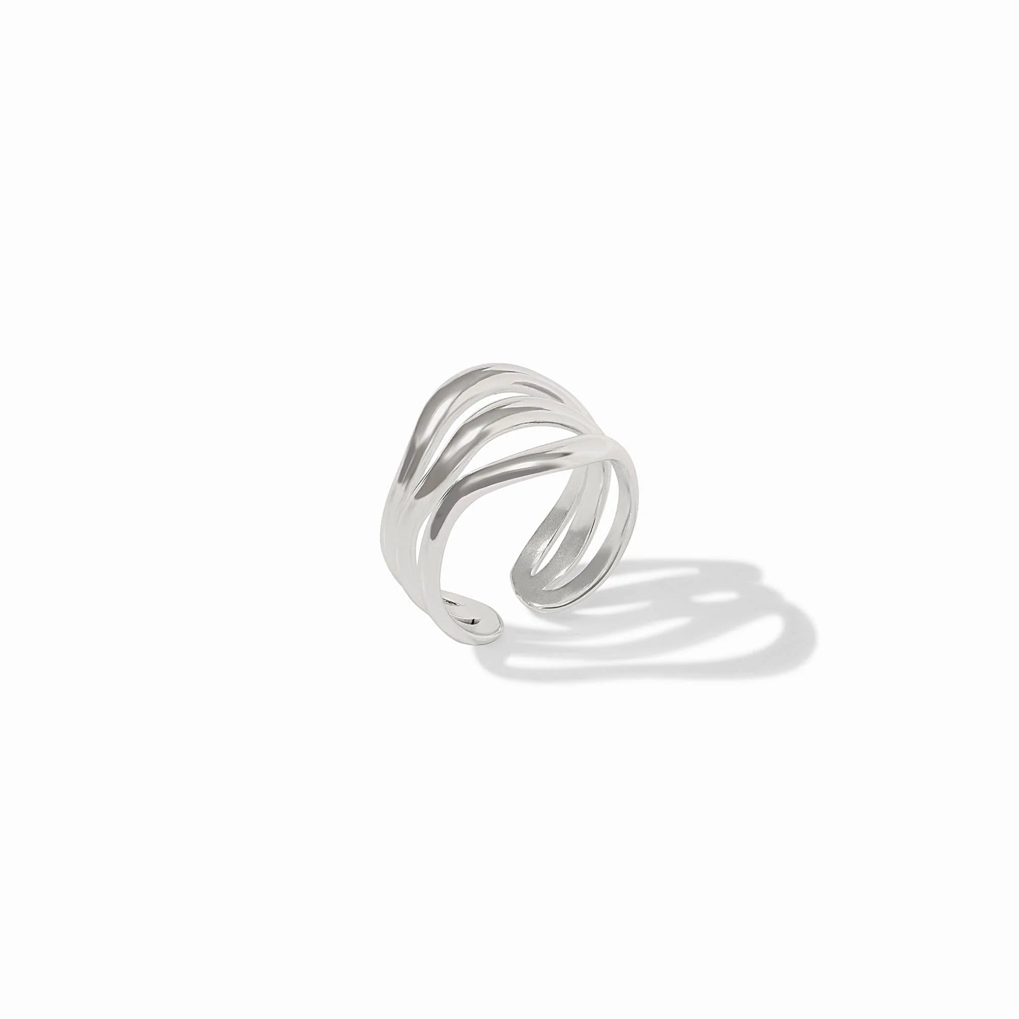 Wave Ring Silver