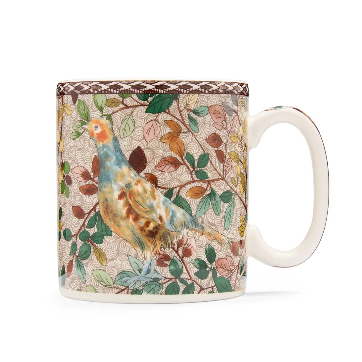 Woodland Accents Mug 9oz, Grey Partridge
