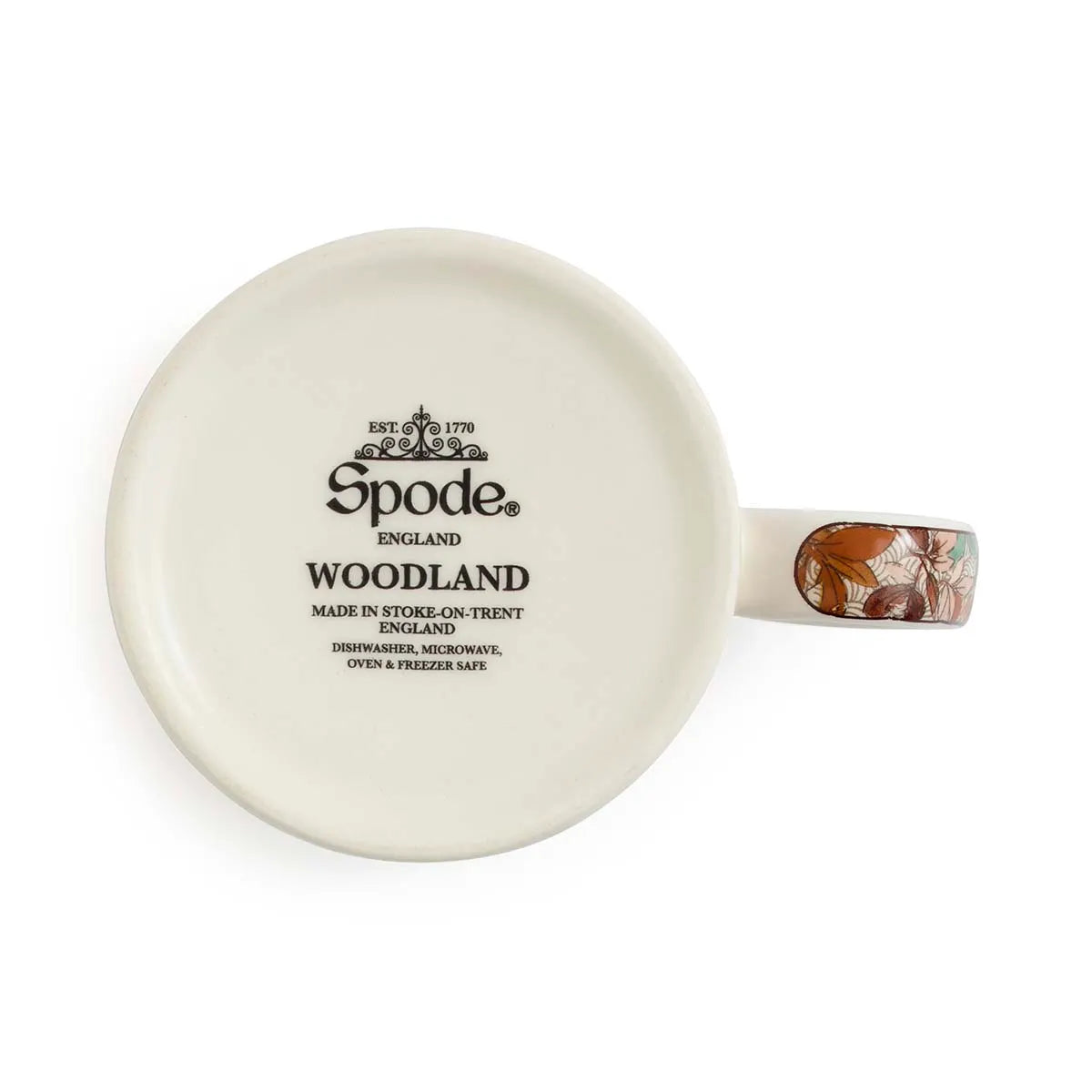 Woodland Accents Mug 9oz, Grey Partridge