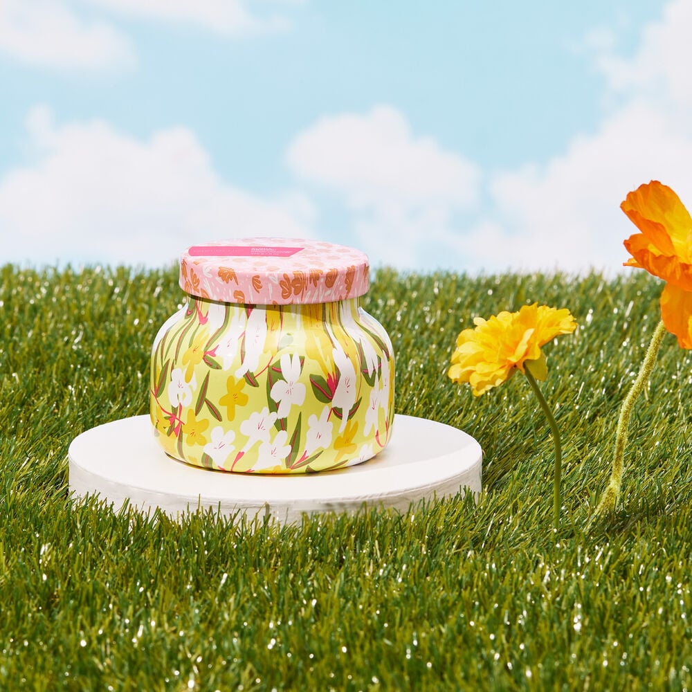 Aloha Orchid Pattern Play Petite Jar